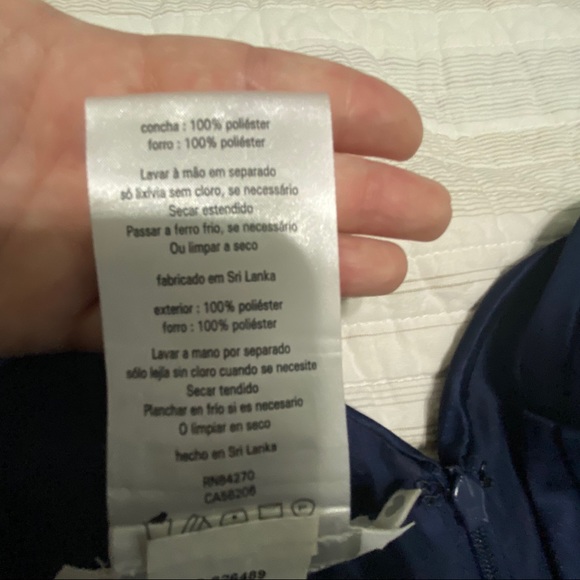 David’s Bridal Navy Blue Tea Length Dress - Picture 6 of 7